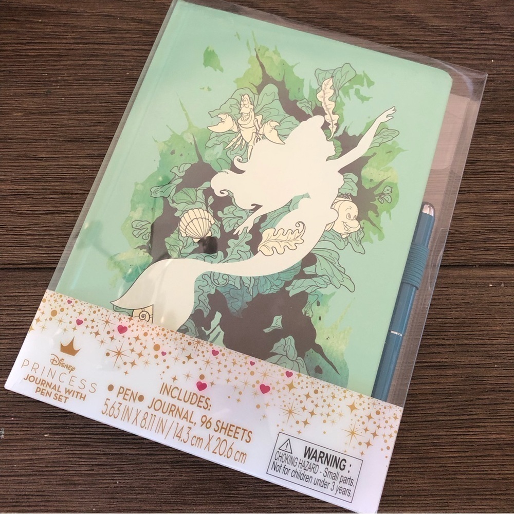 Disney Princess: Journal with pen set: Little Mermaid: Ariel
